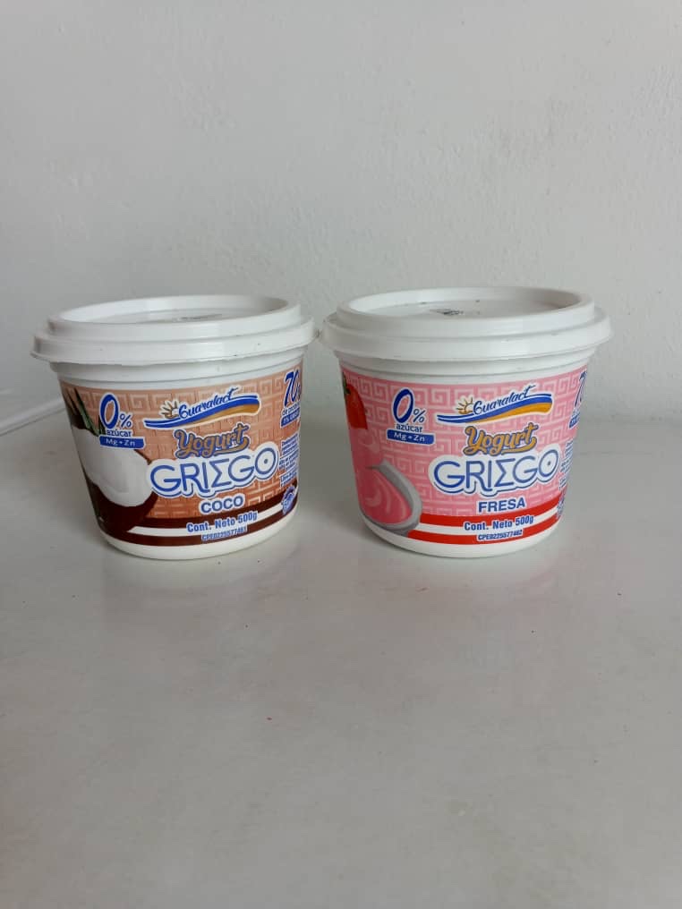 Yogurt griego coco/fresa 500g