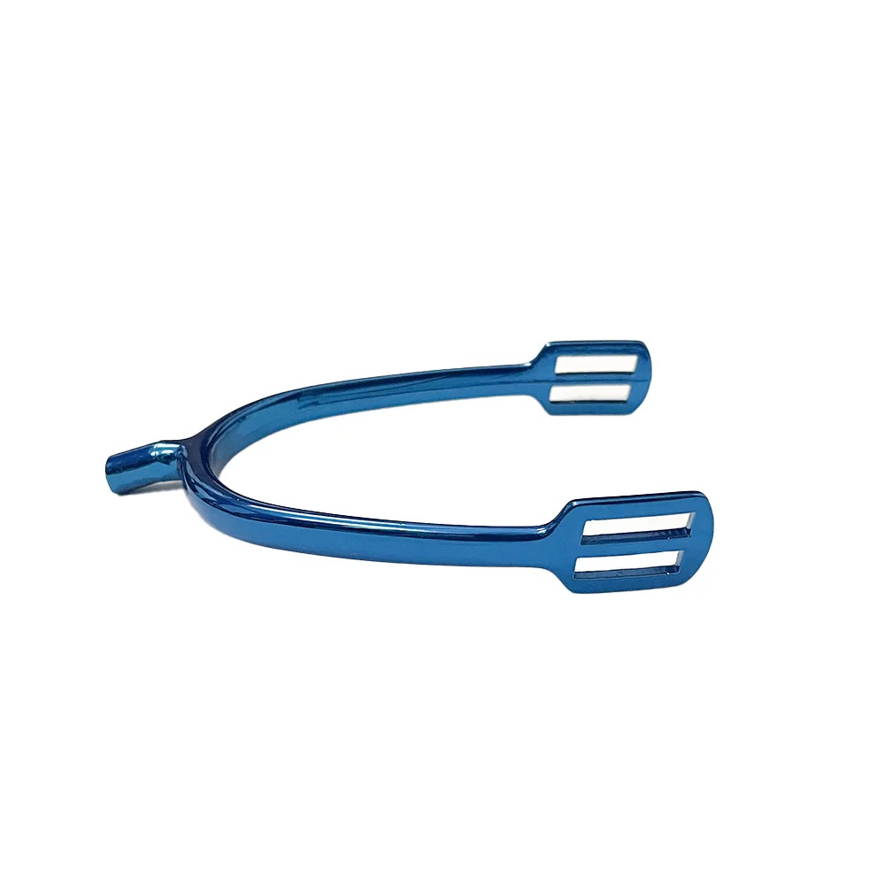 Espuela Aluminio Tuffrider  15mm  azul