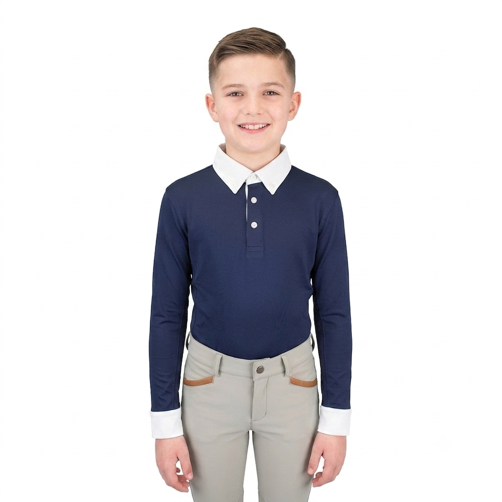 Camisa kids Niño OV .. Azul Marino