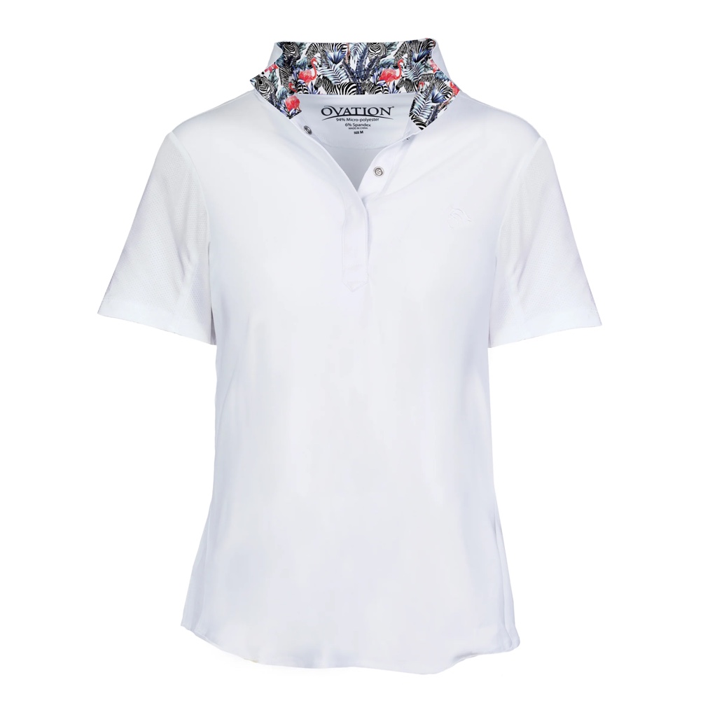 Camisa niña Elite OV .  White zebra