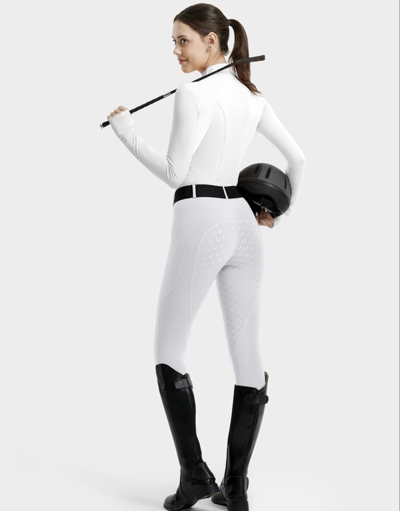 Pantalon Dama Fit . Blanco