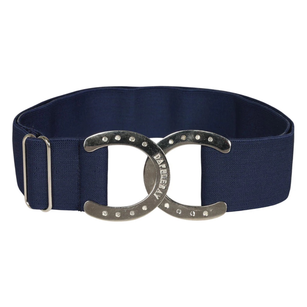 Cinturon Elastico Herradura .. NAVY