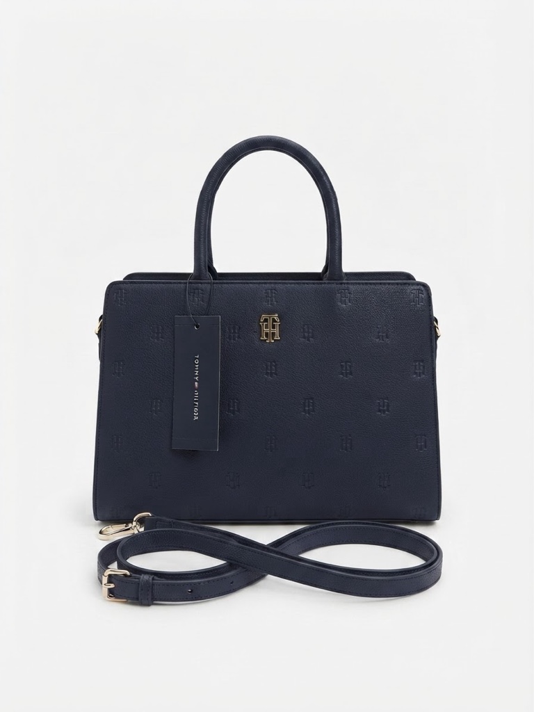Bolso Tommy Hilfiger Azul Oscuro Original