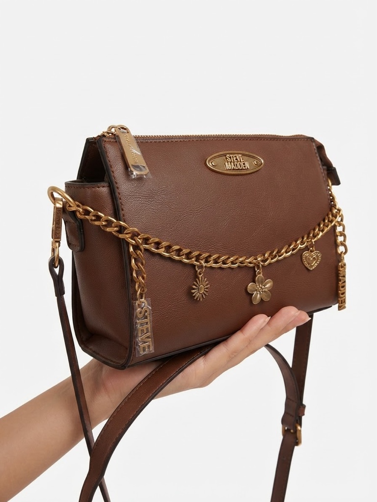 Bolso Pequeño Steve Madden Café