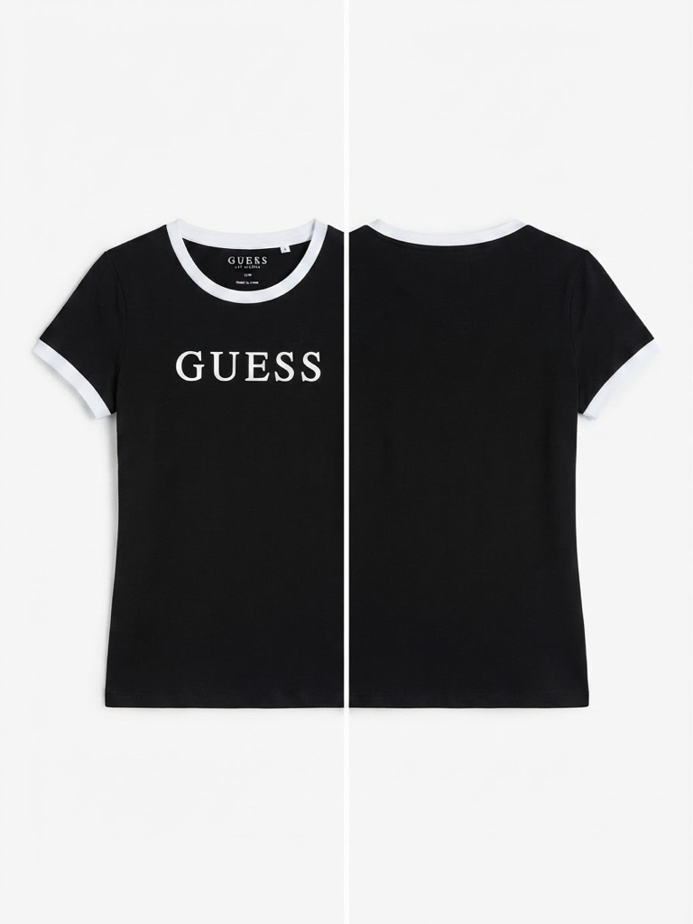 Camiseta Dama Guess Cuello Redondo