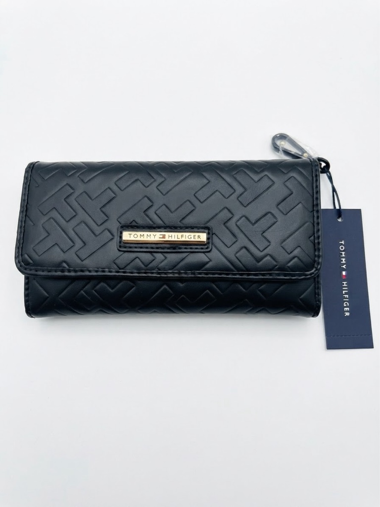 Billetera Tommy Hilfiger Grande Negra