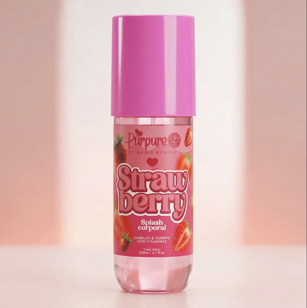 Splash Strawberry Purpure