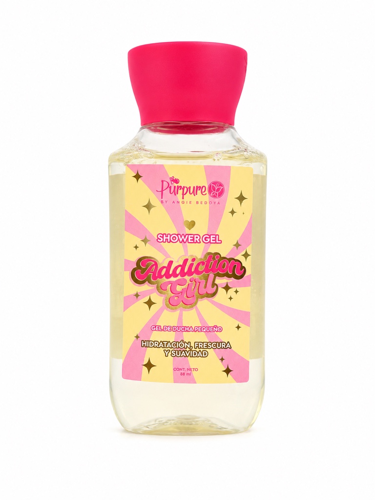 Mini Shower Gel Addiction Purpure