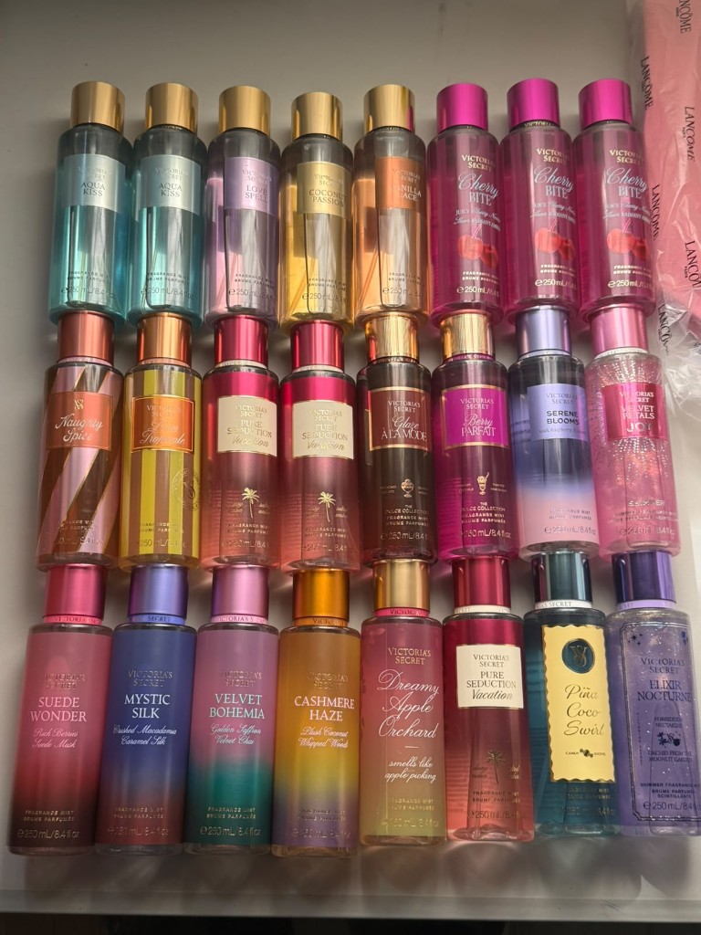 Lociones vs y bath and body
