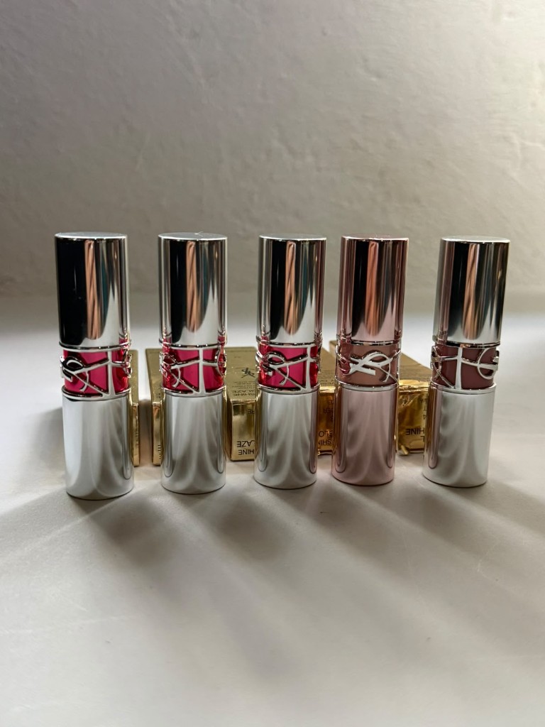 YSL lipstick metálico