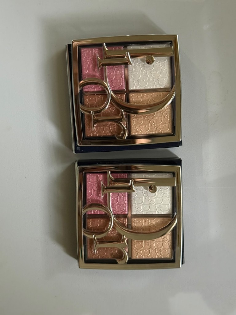 Dior iluminador rosado