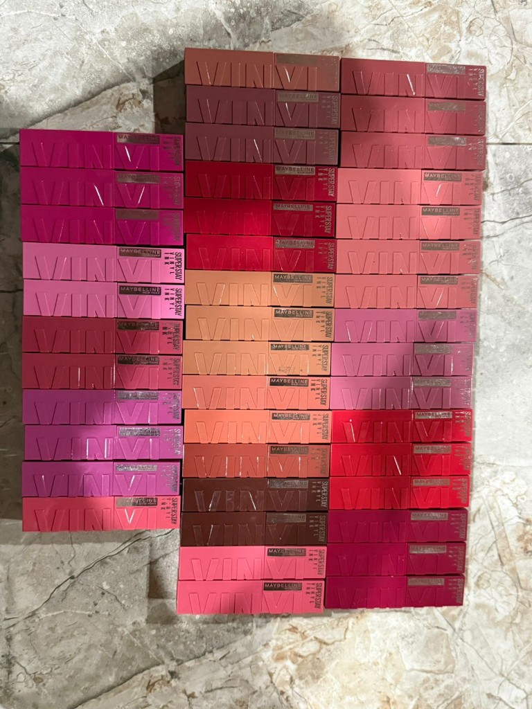 Maybelline SuperStay Vinyl Ink labial rosa