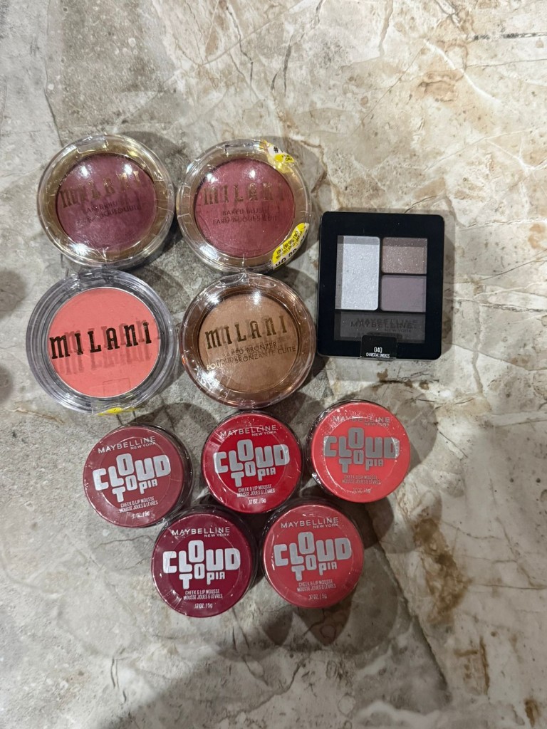 Maquillaje Milani y Maybelline