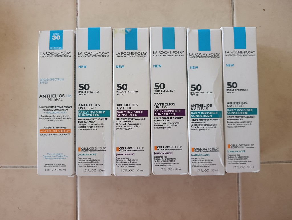 La Roche-Posay Anthelios SPF 50 y 30