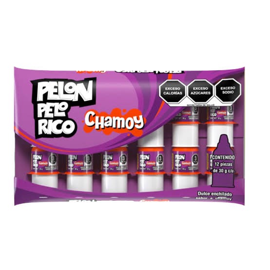 Pelon Pelo Rico Chamoy 12 Und