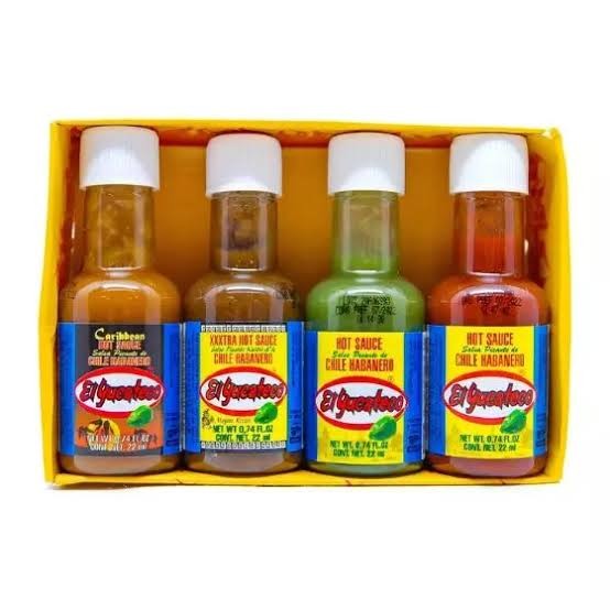 Mini Salsas Yucateco X 4