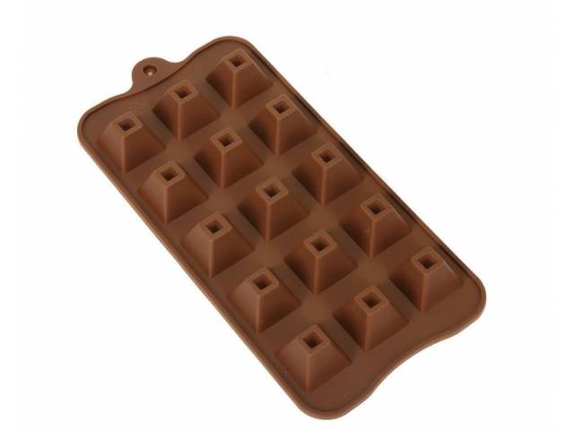 Molde de silicona para chocolate 21 x 10 cm