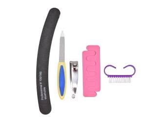 Set completo de manicura y pedicura 20x8.5cm