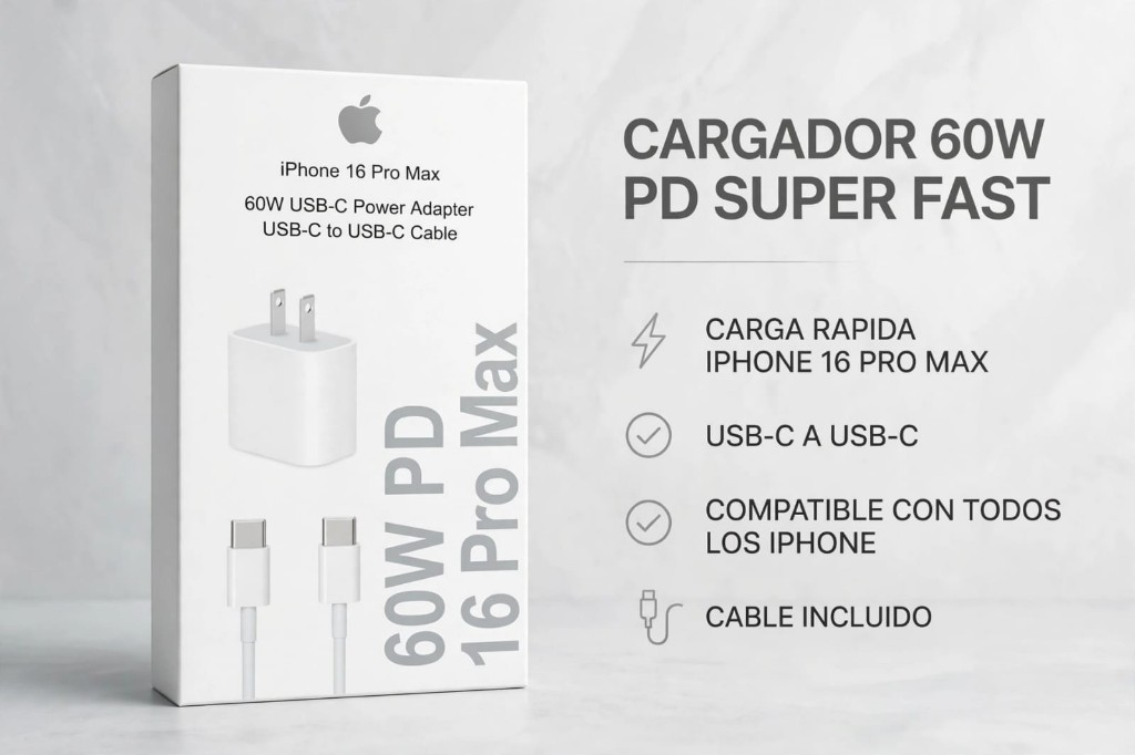 Cargador APPLE tipo C