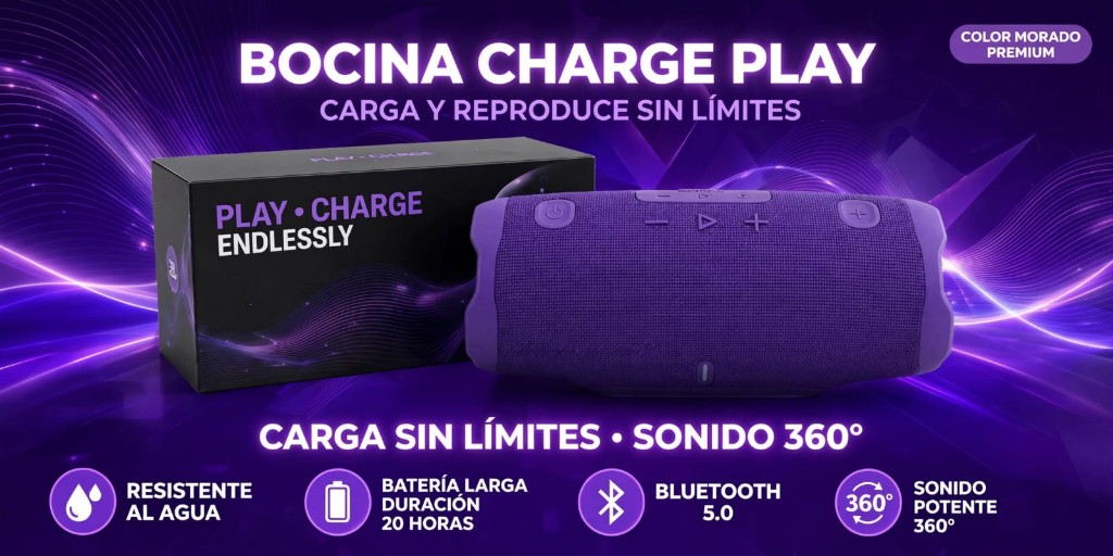 Bocina Charge 6
