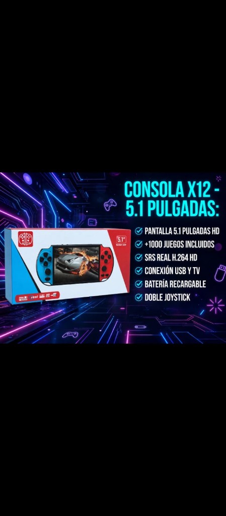 Consola x7 plus