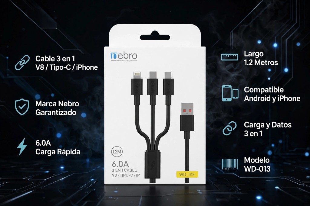 C. Nebro 3 en 1 V8,C,IP