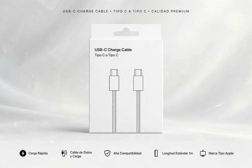 Cable 1 metro USB-C