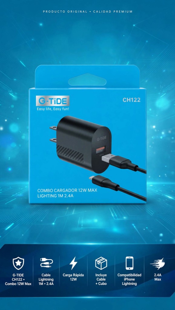 Cargador G-TIDE CH-122