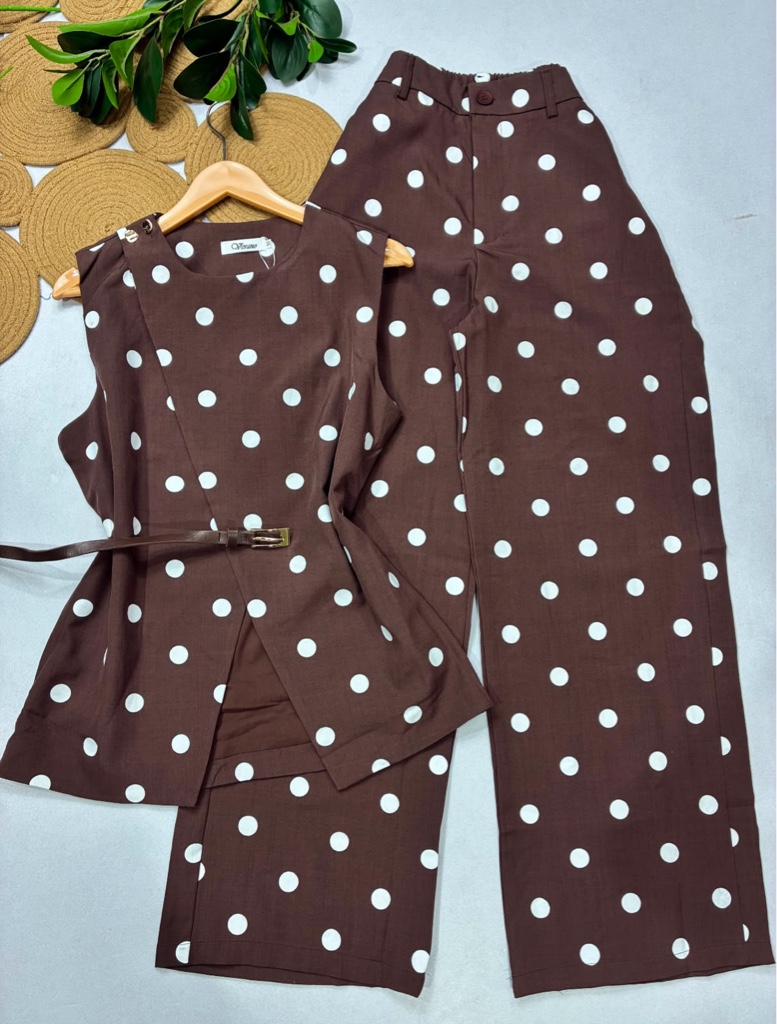 Conjunto polka cinturón