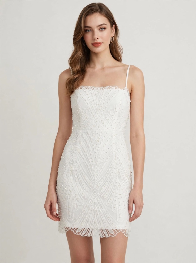 VESTIDO PERLITAS VR