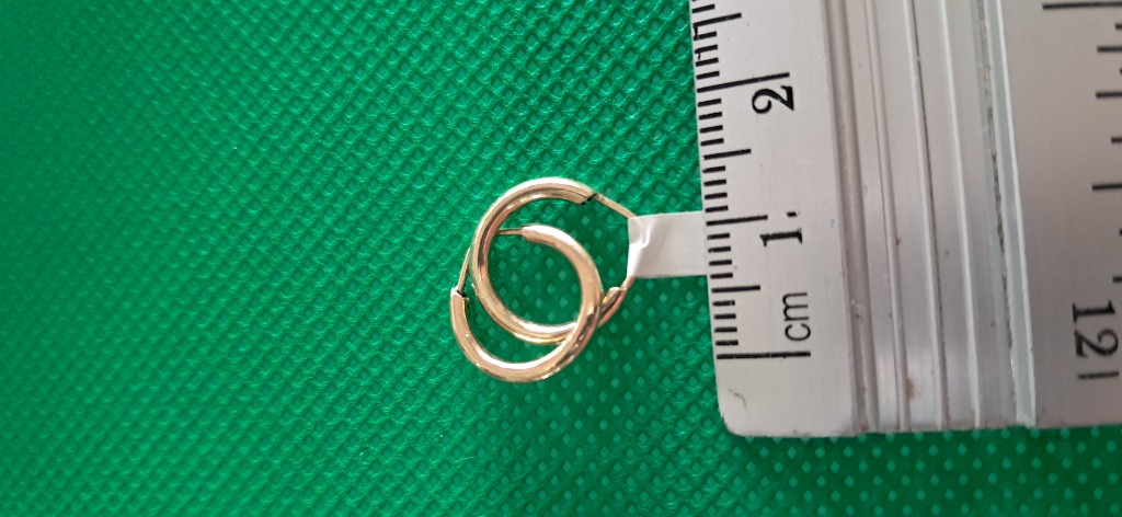 Argollitas lisas mini