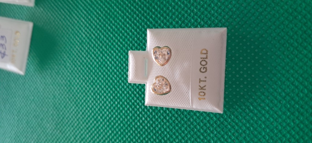 Aretes corazon medianos