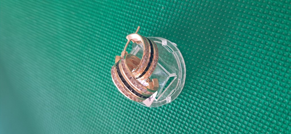 Argollas fina 14k italiano