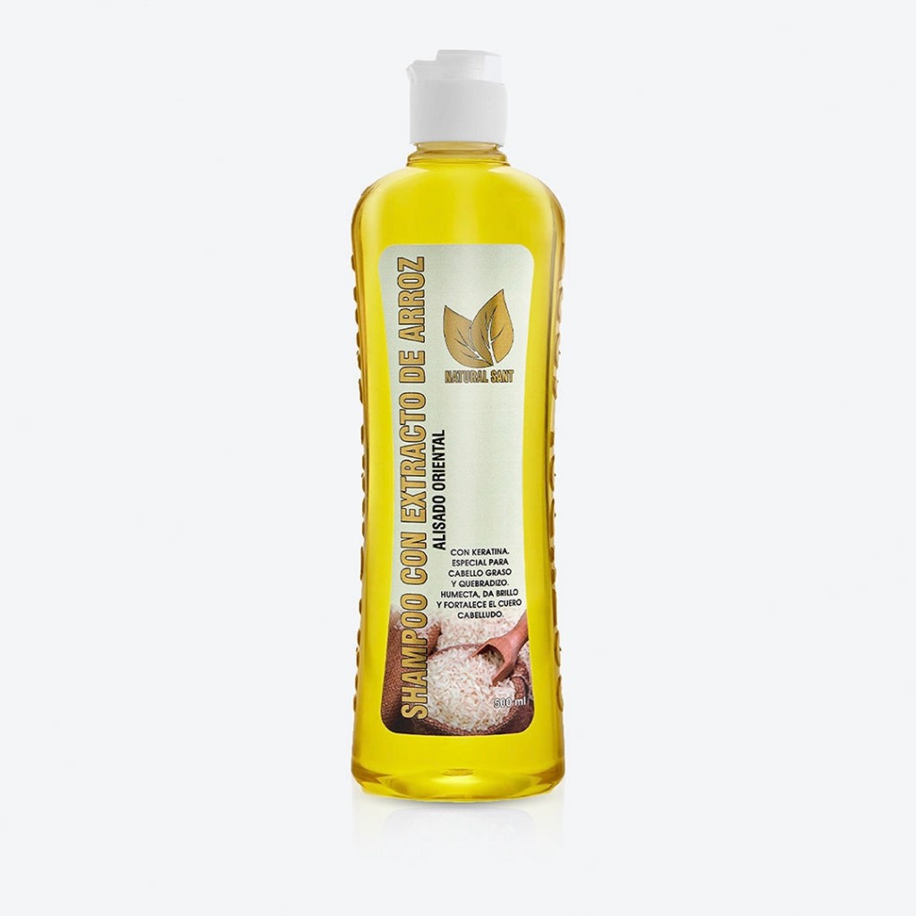 Shampoo de Arroz Natural Sant