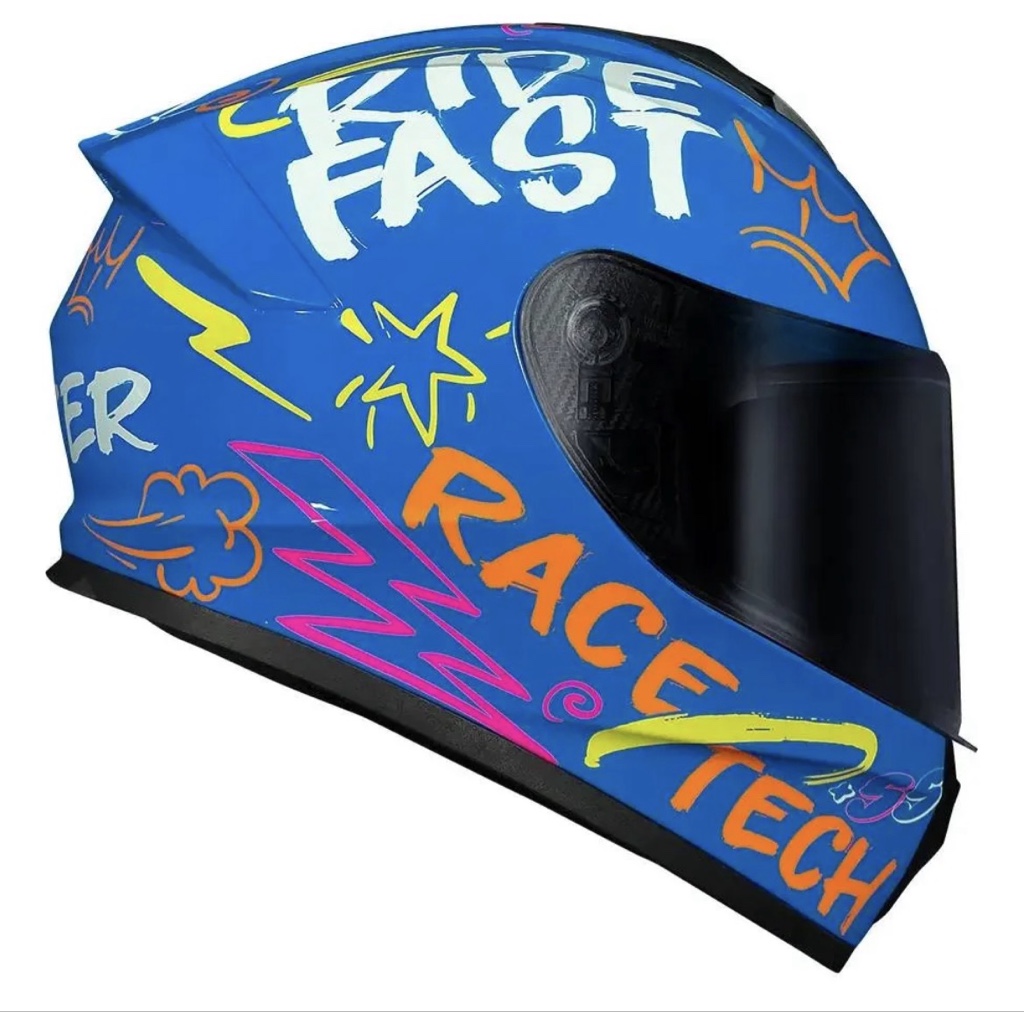 Capacete hit azul n60