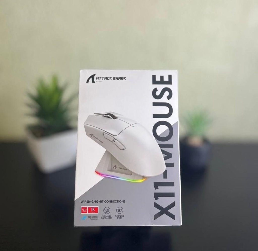 Mouse x11 atack branco