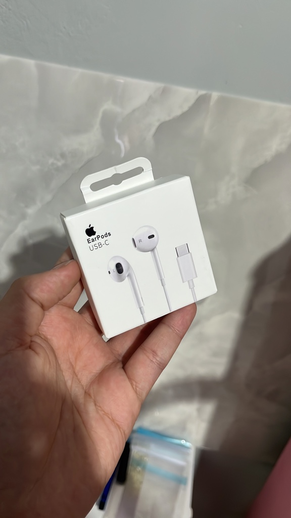 Fone de fio USB c