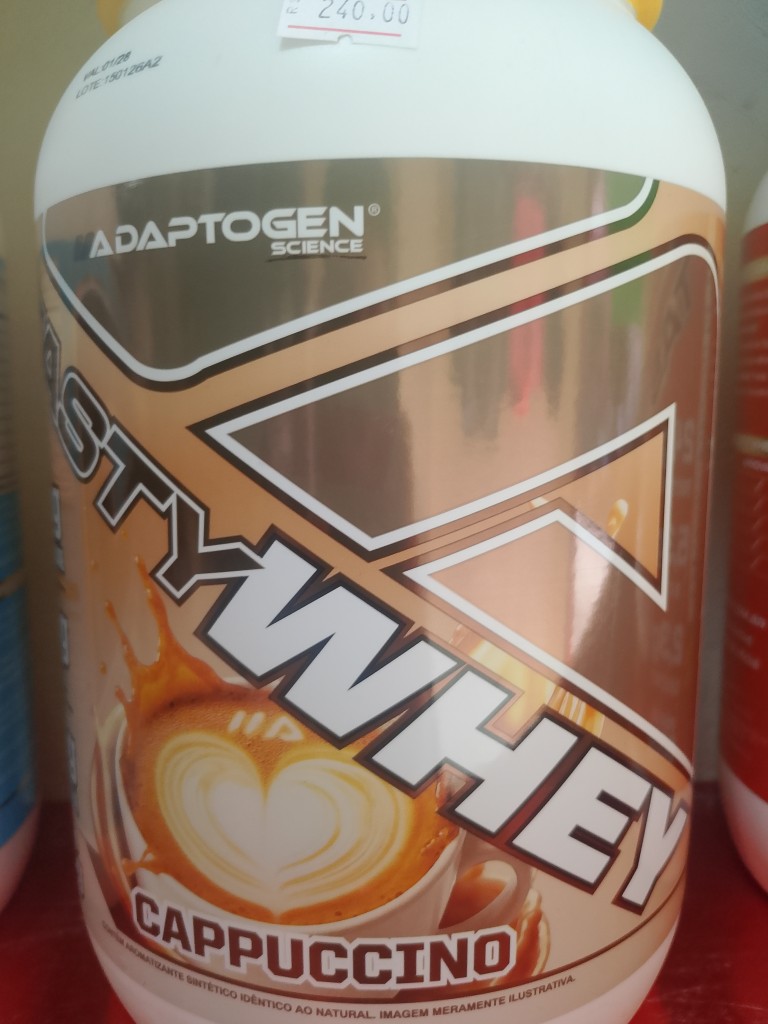 Tasty whey Capuccino julho 27
