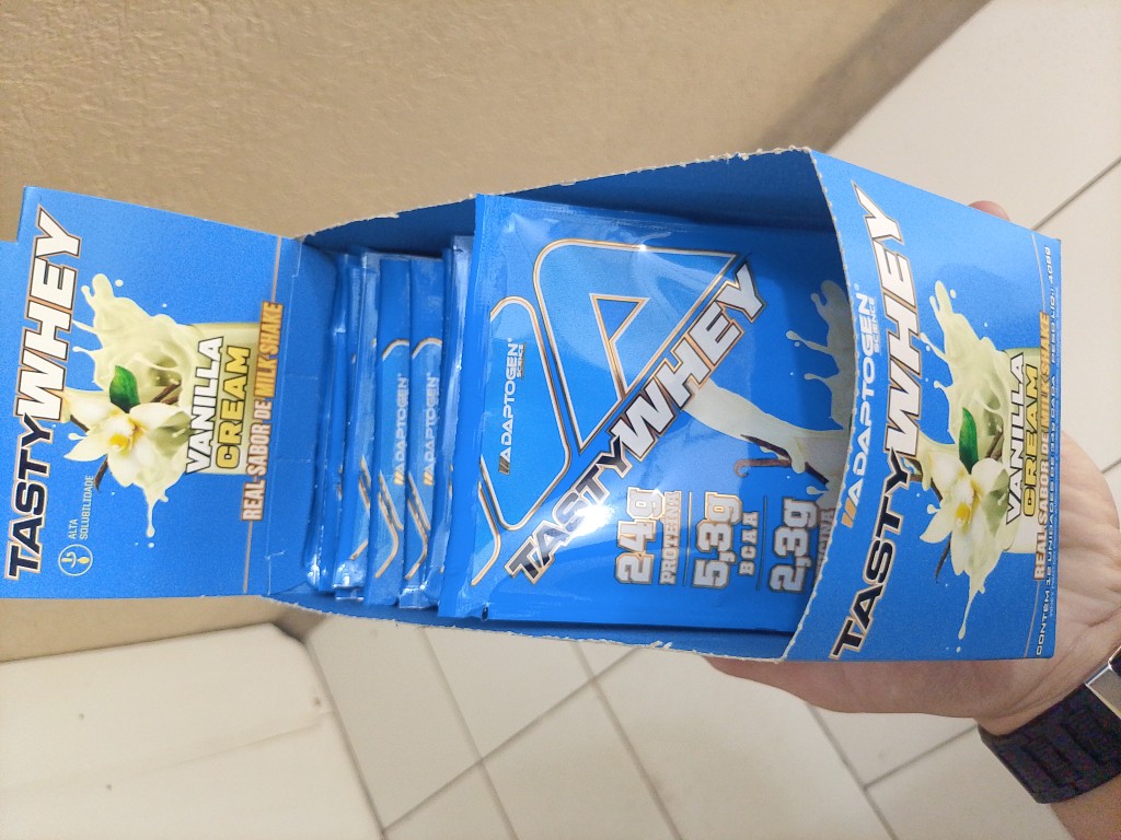 Tasty whey Baunilha sache meloto