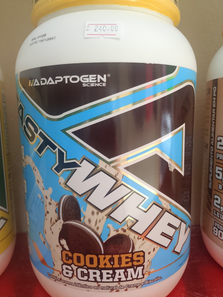 Tasty Whey cookies julho 27