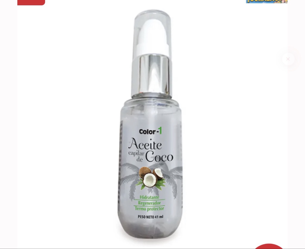 Aceite Capilar coco 35 ml