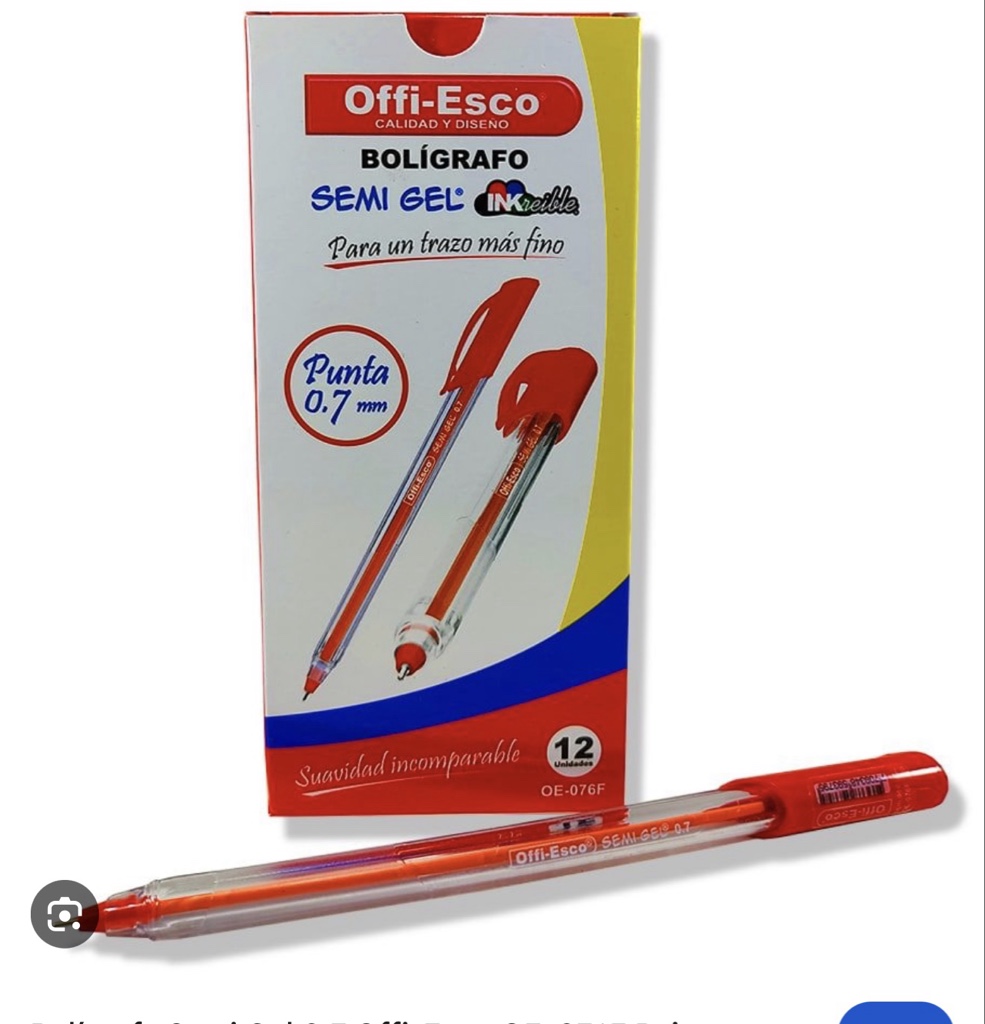 Efero Ofiesco tapa rojo por 12