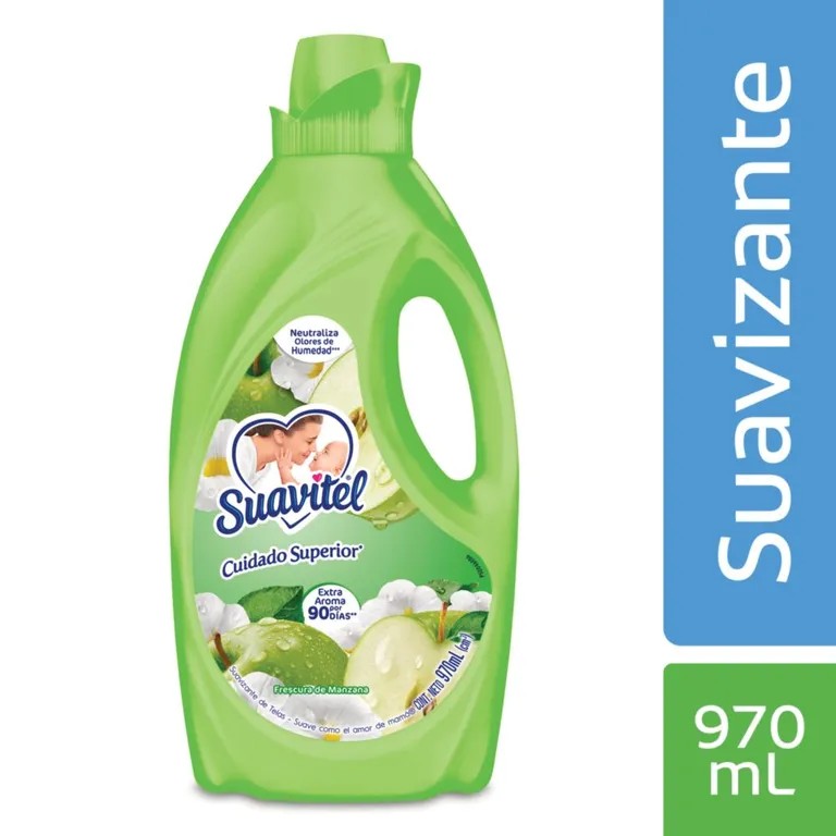 Suavitel verde suavizante 970mL