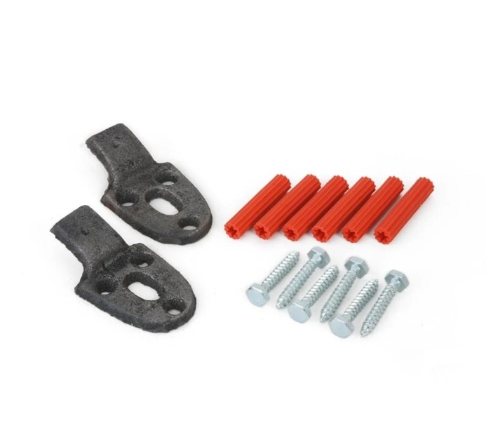 Kit uñas para lavatorio fierro fundido