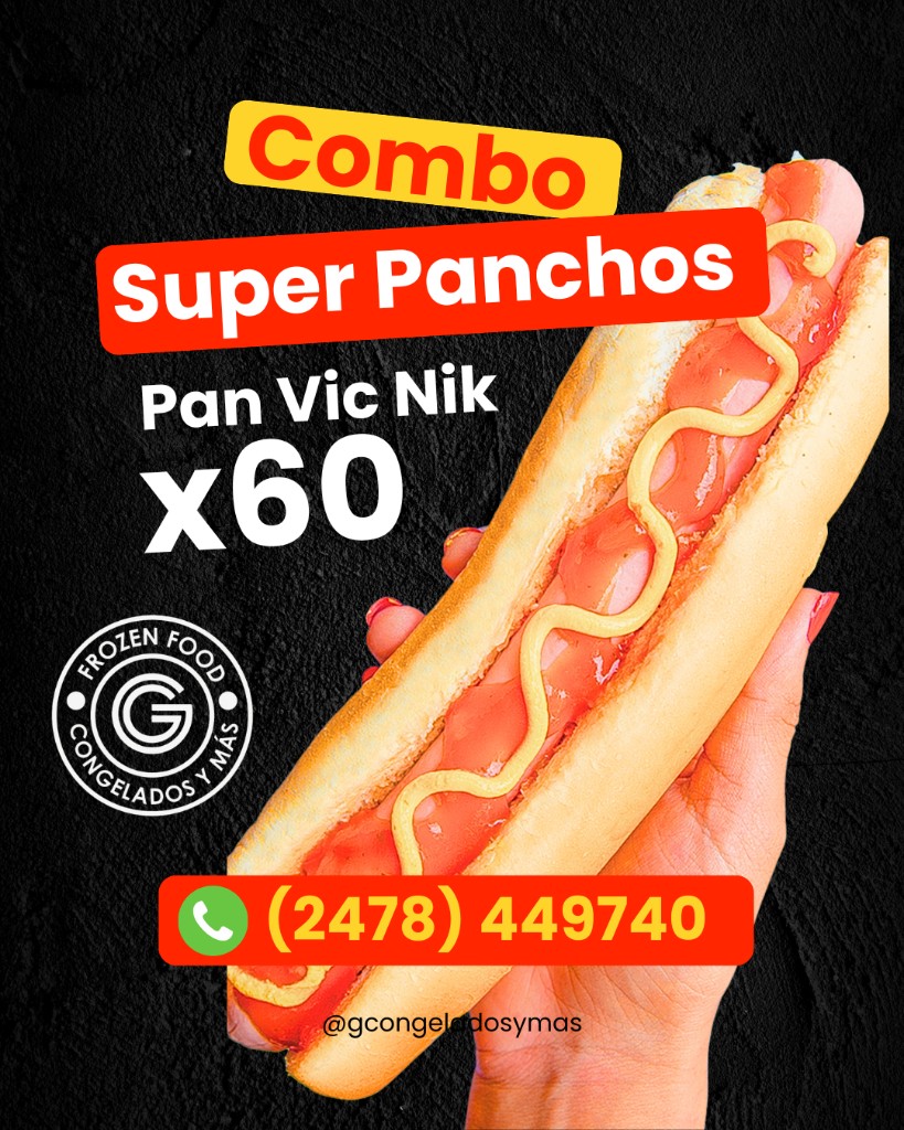 Mayorista Combo Super Panchos Rancho Alto Pan Vic Nik x60