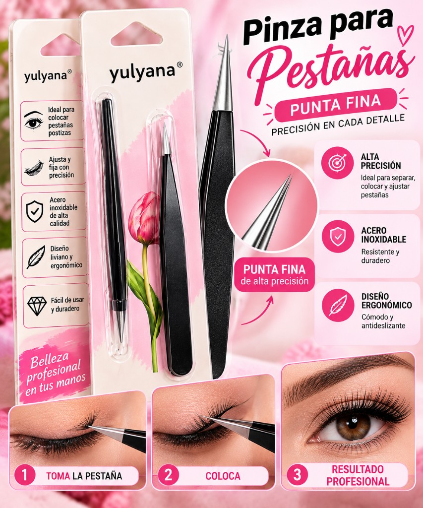 Pinza para pestañas