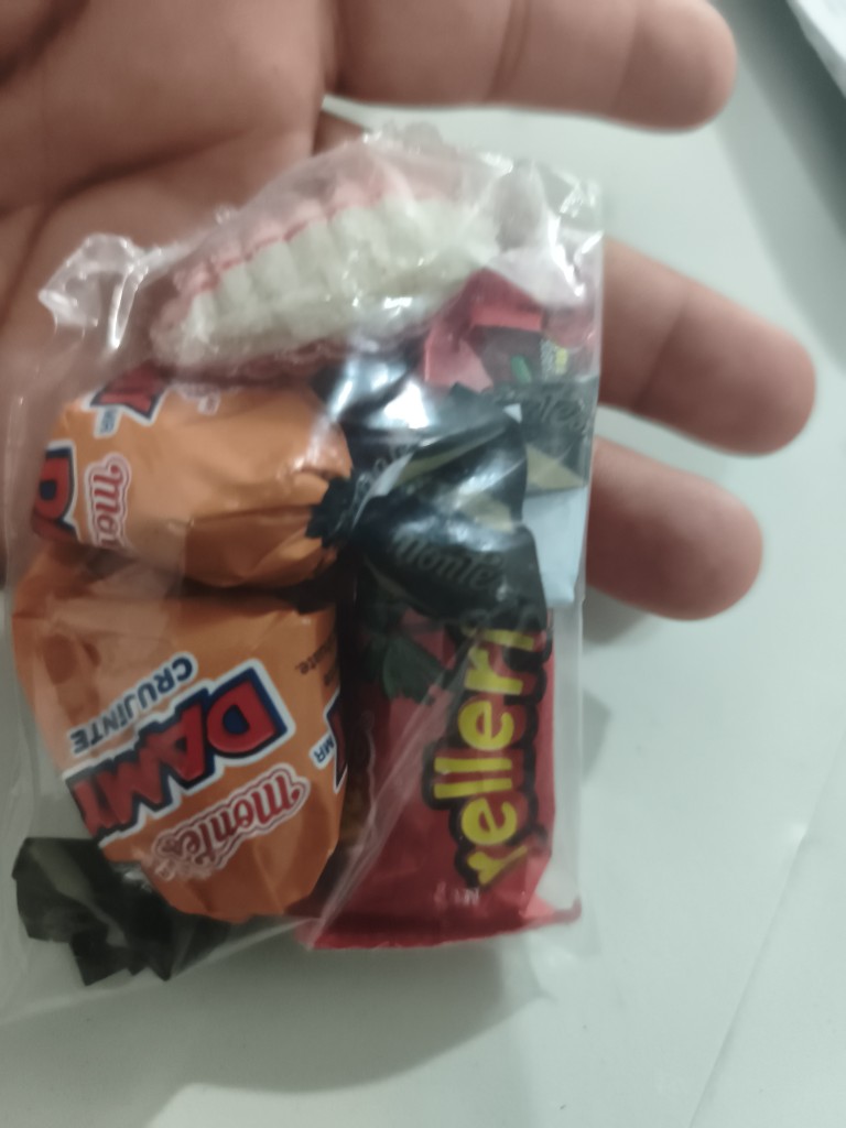 Dulces variados rellenos