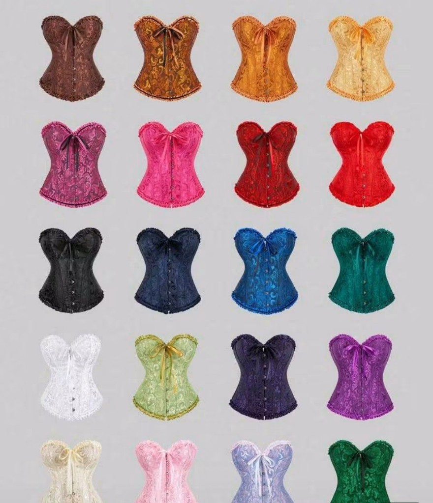 Disfraz corset victoriano