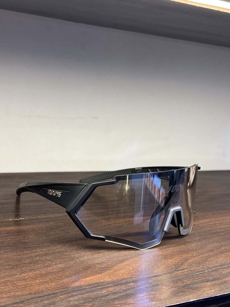 Gafas deportivas transparentes 100%