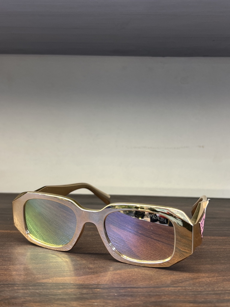 Gafas Prada cromadas